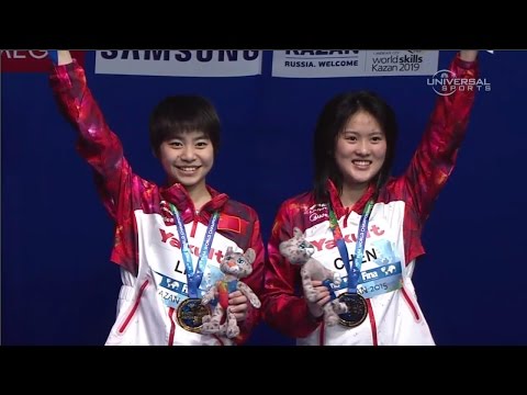 China wins 2015 Platform Synchro Diving Champs - Universal Sports