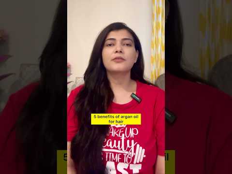 5 benefits of argan oil for hair. #haircare #arganoil #benefits #benefitstips #apoorvaupase #tips