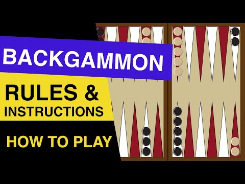 Rules of Backgammon EXPLAINED : How to Play Backgammon?