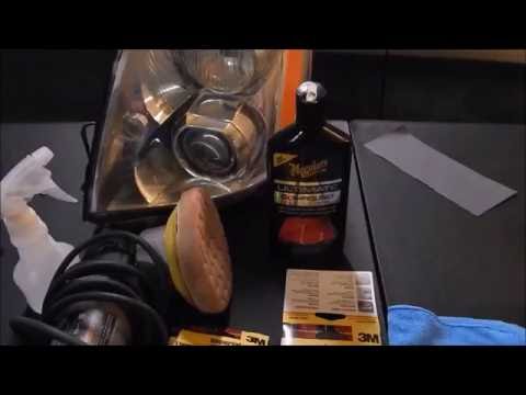 Cadillac Headlight Restoration