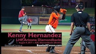 Kenny Hernandez, LHP, Arizona Diamondbacks — August 9, 2017
