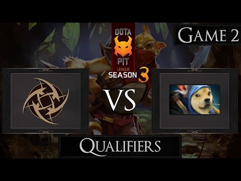 Dota 2 NiP vs Meepwn'd | Dota PIT Season 3