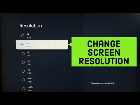 NOKIA Google TV : How to Change Screen Resolution HD, FULL HD, 4K, 8K on NOKIA Google Android TV