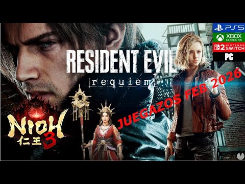 Los mejores juegos de febrero de 2026, el mes de Resident Evil Requiem y más lanzamientos que no te