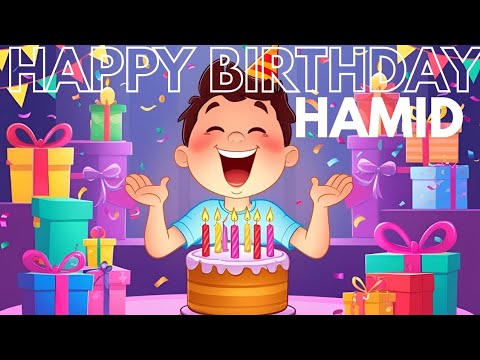 HAMID BIRTHDAY SONG🎂🎵| HAPPY BIRTHDAY HAMID| FELIZ CUMPLEAÑOS|#hamid #fyp #yt #viralvideo #song