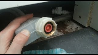 Dishwasher water inlet filter check [HD] - SOLVED