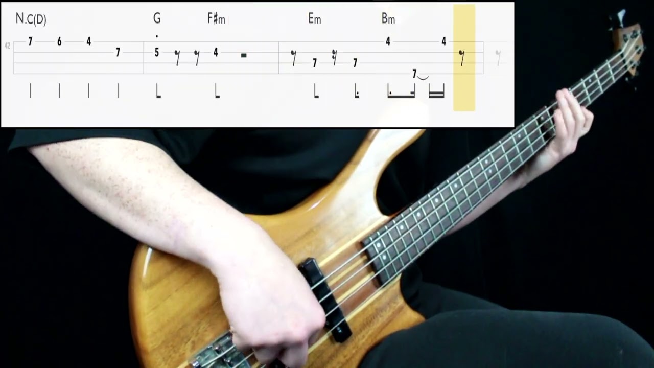 Michael Jackson - Human Nature (Bass Only) (Play Along Tabs In Video)