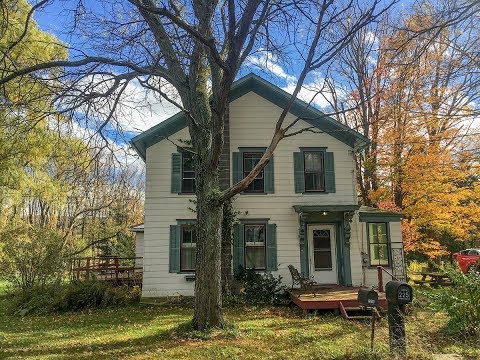 225 Enfield Main Road, Ithaca NY 14850 Curb Appeal, Good Bones, Big Potential!