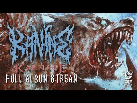 KANINE - Karnage - /FULL ALBUM STREAM/ 2022 - Lacerated Enemy Records