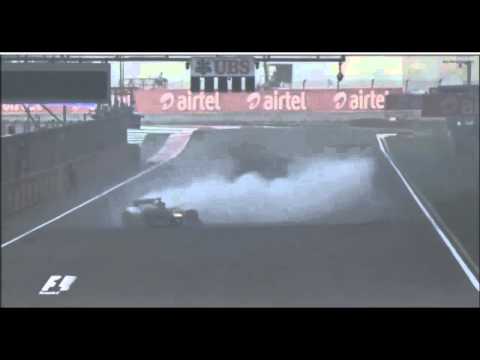 Sebastian Vettel amazing acrobatics with the machine F1-27 10 2013