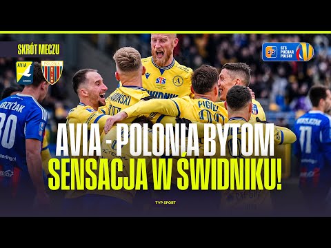 SUMMARY: AVIA - POLONIA BYTOM. SENSATION AND FESTIVAL IN ŚWIDNIK! POLISH CUP - 1/8 FINALS