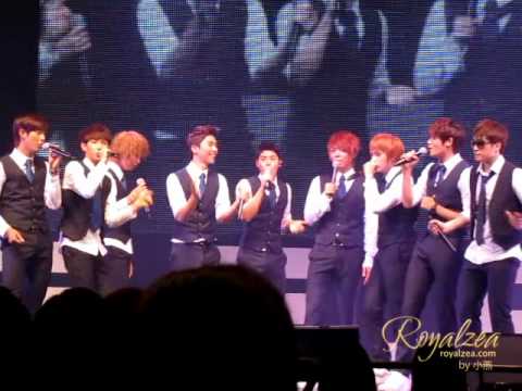 [Fancam]110630 ZE:A  HK Asia Tour -  Acapella