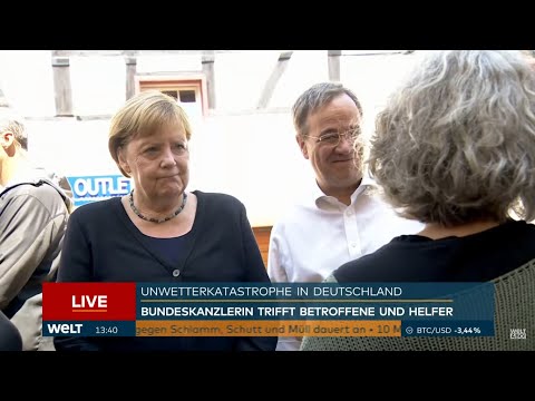 Medien Zusammenschnitt zur Hochwasserkatastrophe vom 14./15. Juli 2021