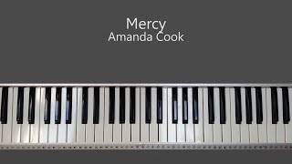 Mercy - Amanda Cook Bethel Piano Tutorial and Chords