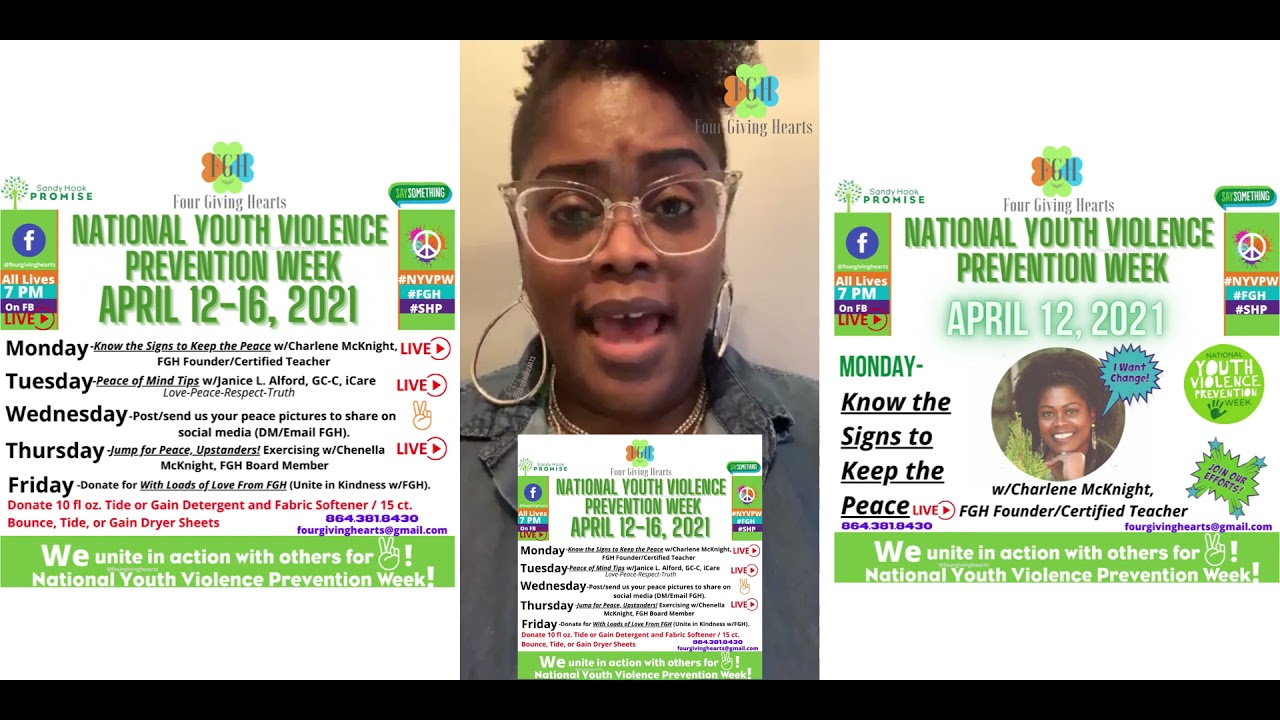 National Youth Violence Prevention Week w/FGH