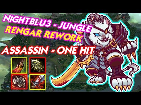 +700 AD Rengar Rework Nightblu3 One Shot Vs Xinzhao Jungle – 26 Kills – Patch 6.22