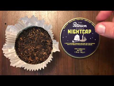 Peterson Nightcap Pipe Tobacco Review.