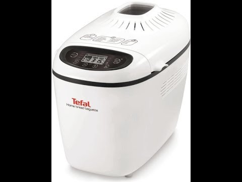 Duonkepė Tefal Moulinex PF 6101 (Balta) video
