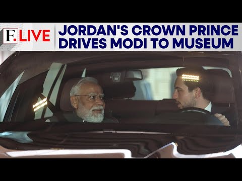 PM Modi’s Jordan Visit: Crown Prince Personally Drives PM to Museum | Firstpost Live |  N18G