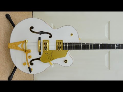 Gretsch G6136TG Players Edition Falcon Hollow Body with Bigsby 2021 - Present - White image 14