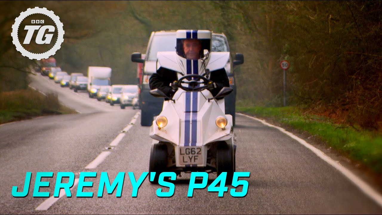 The Smallest Car in the World! Jeremy's P45 | Top Gear | BBC