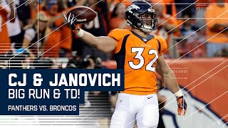 CJ Anderson Big Run & Andy Janovich 1st Career Carry Results in TD! | Panthers vs. Broncos | NFL by NFL