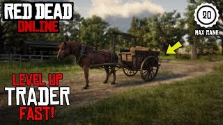 *FASTEST* way to Level Up the TRADER ROLE in Red Dead Redemption Online! - Trader Role Simple Guide