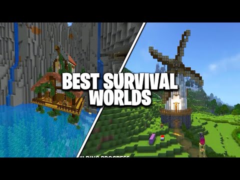 MinecraftHUB - Classic Survival Minecraft Series You Should be Watching! (Best Survival Worlds)