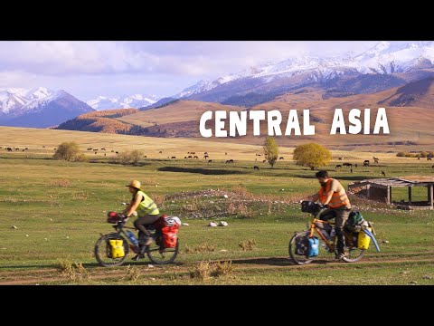 Bicycle Touring stunning remote Kyrgyzstan & Kazakhstan #42