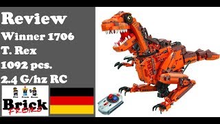 Review Winner 1706 - T. Rex mit 2.4 G/hz Power Functions
