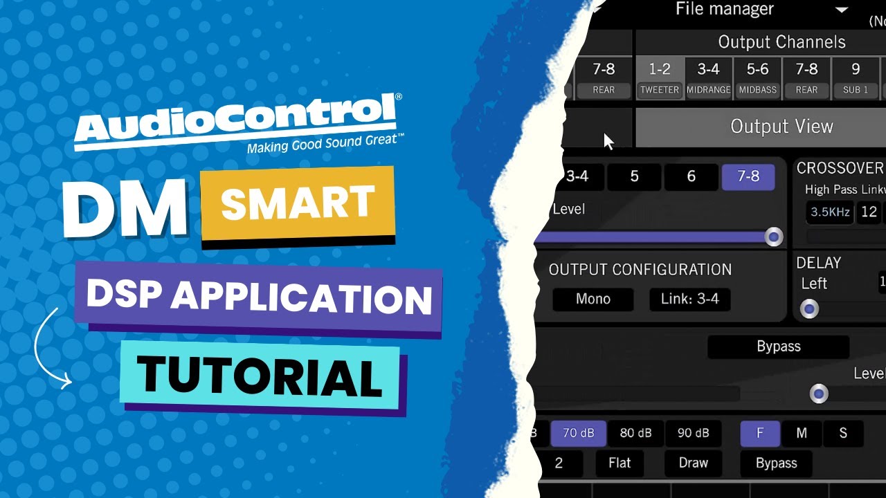 AudioControl DM Smart DSP Application - Full Tutorial with Jeff Smith