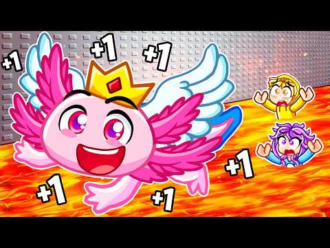 I Became A AXOLOTL In Roblox +1 Speed Wings Escape…