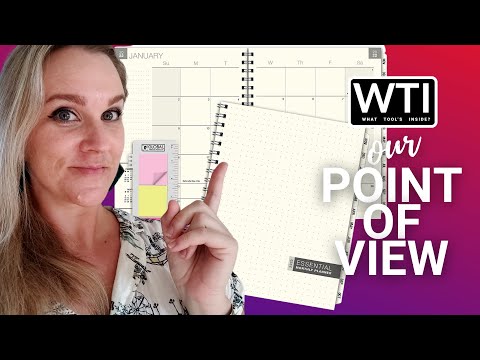 Essential Monthly Planners - WTI product video review