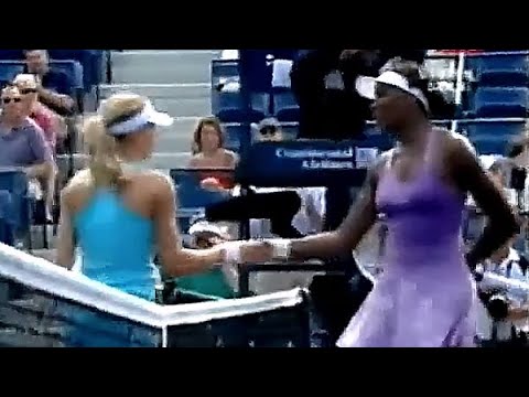 Venus Williams vs Maria Kirilenko 2005 US Open R2 Highlights
