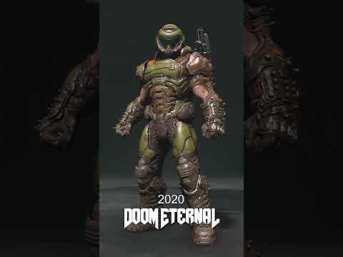 Doom Slayer Doom 1 to Doom TDA (1993-2025) Evolution - Doom