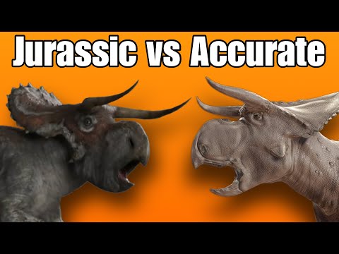 Nasutoceratops (Jurassic vs Accurate)