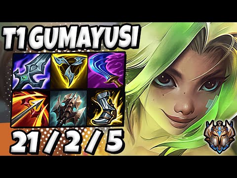 T1 Gumayusi Zeri vs Jinx ADC [ Pentakill ] Patch 12.5 Korea Challenger ✅