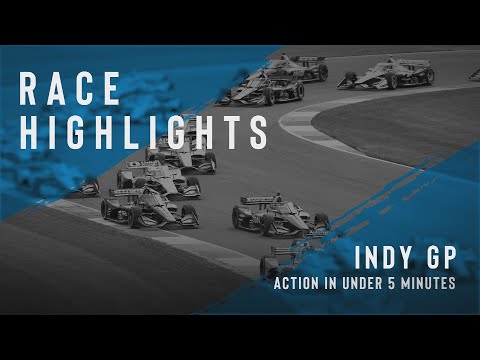 佐藤琢磨は16位。インディーカー第5戦インディカー・インディアナポリス 決勝レースハイライト動画