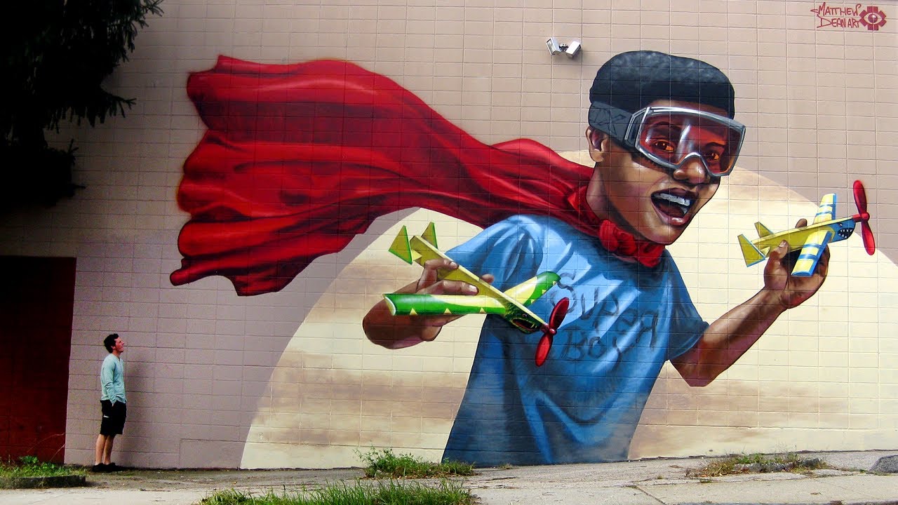street art mural tutorial by kiptoe