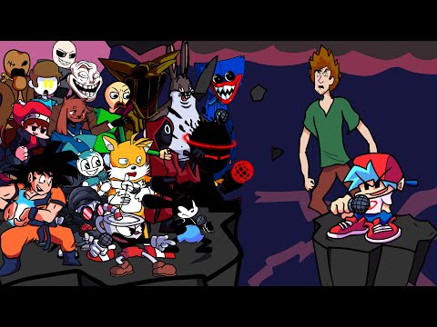 FNF God Eater But - Everyone Sings It (Different Characters Sing God Eater)