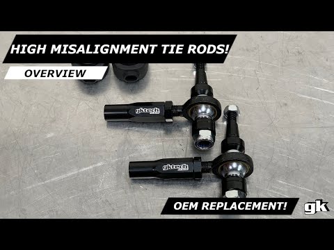 Gktech High Misalignment Tie Rod Ends - Overview