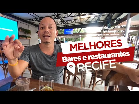 MELHORES bares e restaurantes de RECIFE!