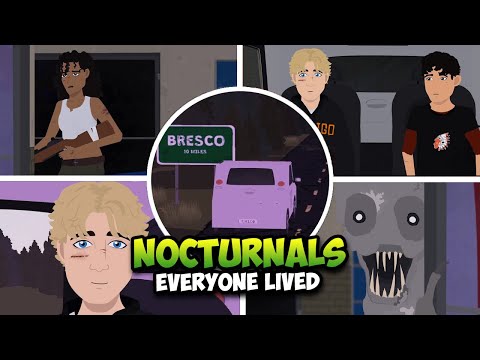 Nocturnals - Full Game + Best Ending Everyone Lived Even The Crow