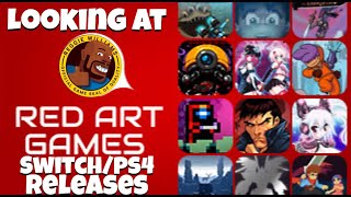 Red Art Games: Switch and PlayStation physical releases