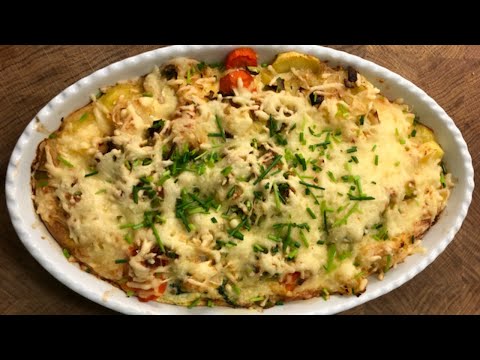 Colorful vegetable casserole quick and easy // easy to cook // vegetables in the oven recipe // # 6