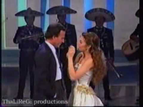 Thalia Feat Julio Iglesias - Me Faltas Tu