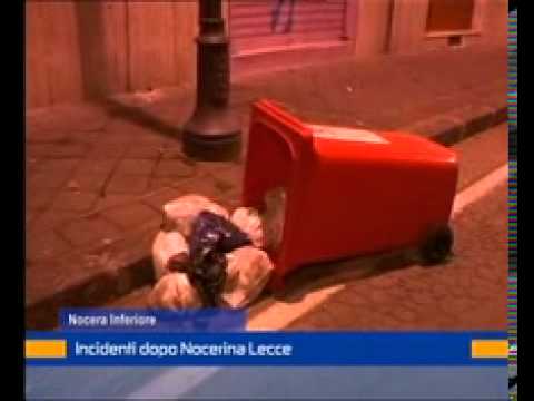 Nocera Inferiore: Incidenti dopo Nocerina - Lecce - 19 ottobre 2012