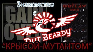 Video thumbnail for Dut Beardy OutLaw 2219 (Обзор Distortion/Fuzz Effect Pedal) by Гитарные обзоры GAIN OVER