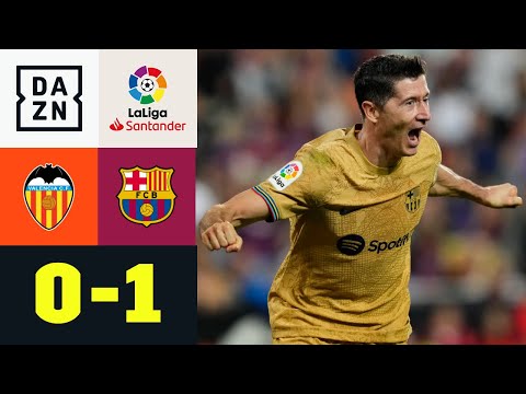 Lewandowski - der Retter in der goldenen Rüstung: FC Valencia - FC Barcelona 0:1 | LaLiga | DAZN