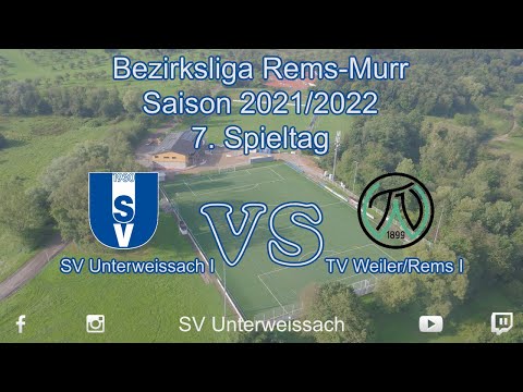 Highlights Herren: SV Unterweissach I vs TV Weiler/Rems I [7. Spieltag Bezirksliga Rems/Murr 21/22]